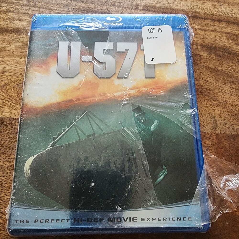 U-571 Blu-ray Widescreen McConaughey Paxton PG-13 StudioCanal New Sealed